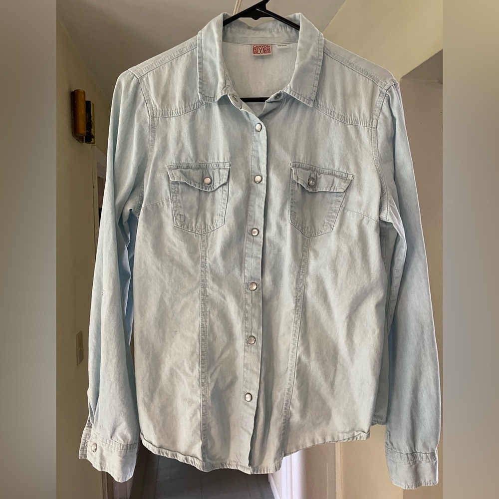 Canyon River Blues pearl snap Shirt